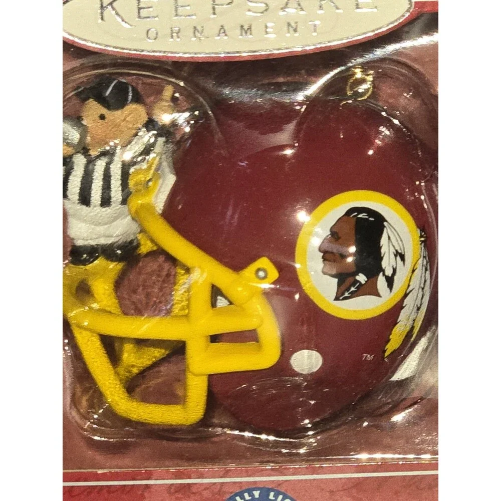 Hallmark Keepsake 1998  Washington Redskins Ornament  (T-C)